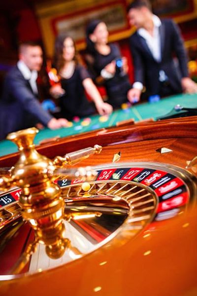 Roulette thématique lors d'un événement organisé par Reveemotion